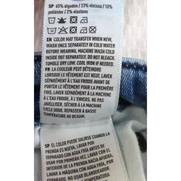 American Eagle x Young Money Mens Stacked Skinny Light Wash Distressed Jeans 36x - Picture 12 of 15